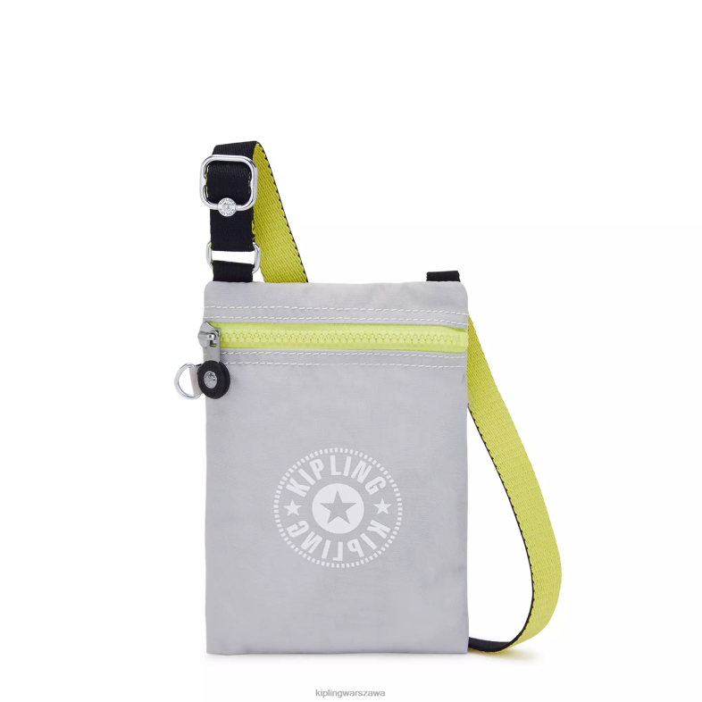Kipling powietrzna szarość dla obu płci Torebka afia litemini na ramię PXR6L80