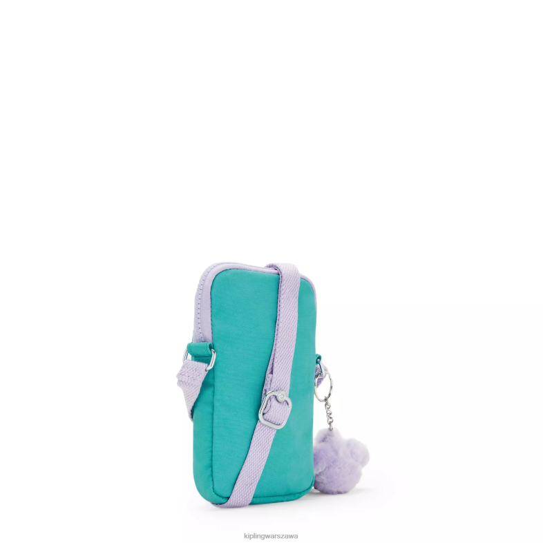 Kipling surfer zielony dla obu płci Tally crossbody torba na telefon PXR6L49