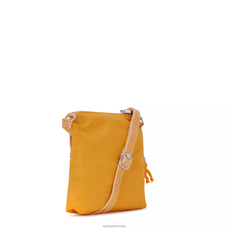 Kipling szybki żółty dla obu płci Alvar Extra Small mini torba PXR6L114