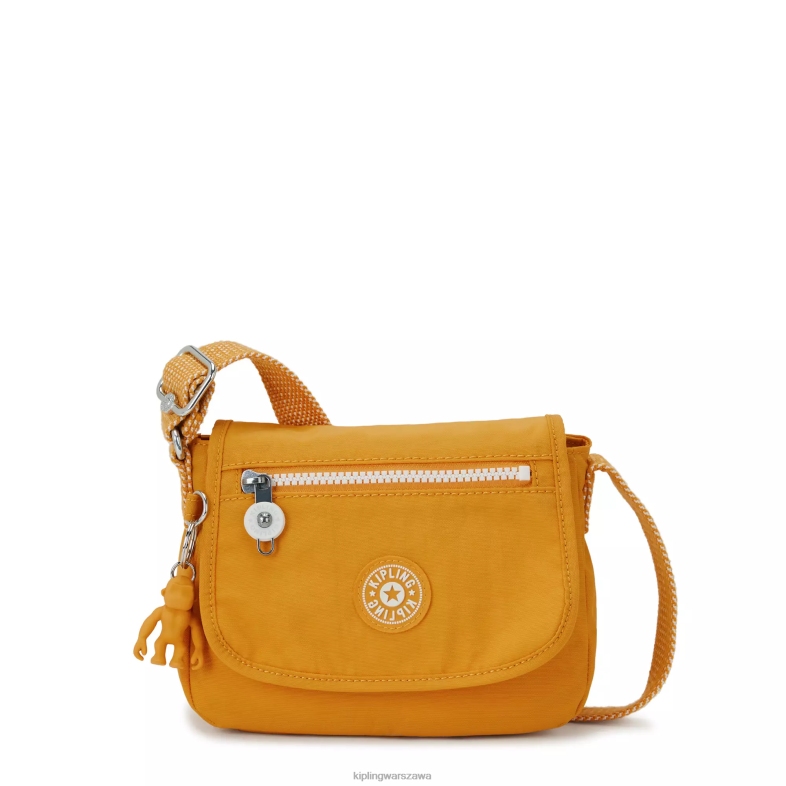 Kipling szybki żółty dla obu płci sabian mini torebka na ramię PXR6L197