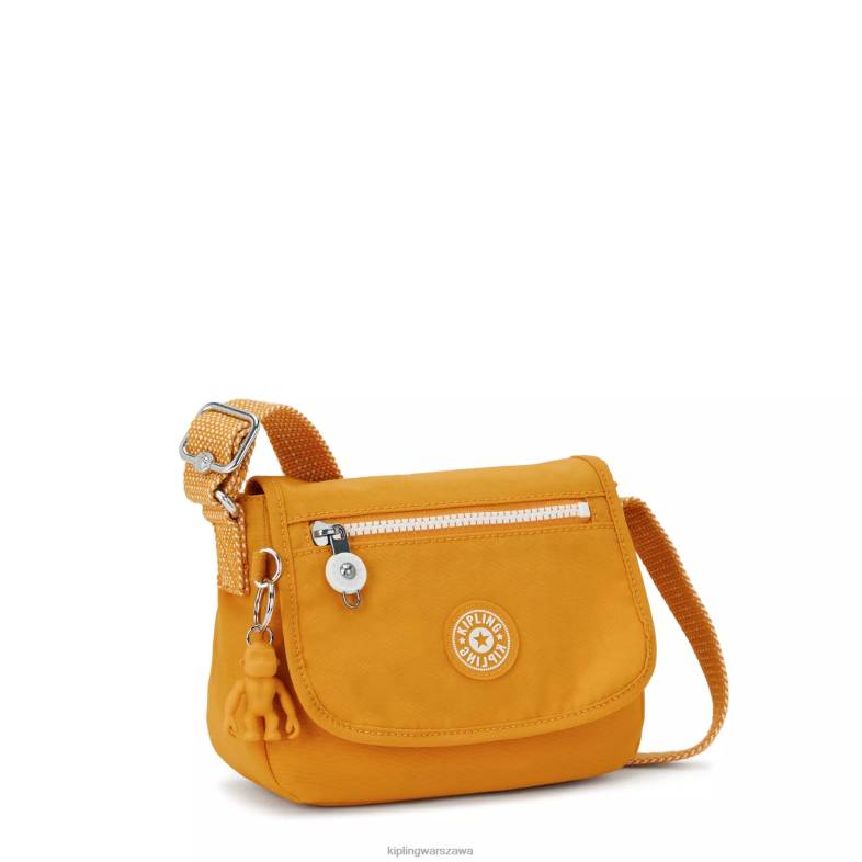 Kipling szybki żółty dla obu płci sabian mini torebka na ramię PXR6L197