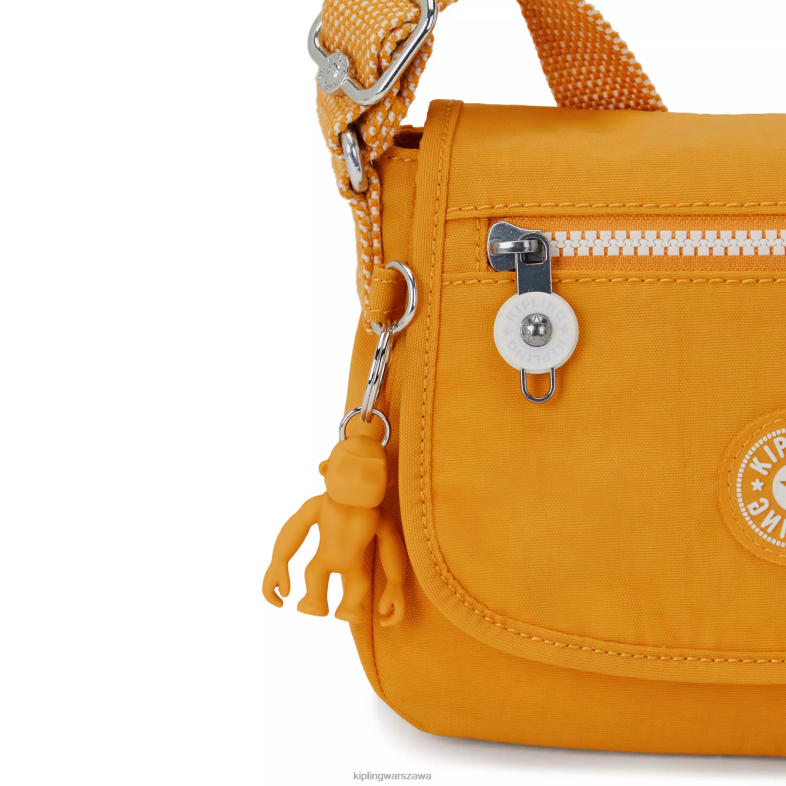 Kipling szybki żółty dla obu płci sabian mini torebka na ramię PXR6L197