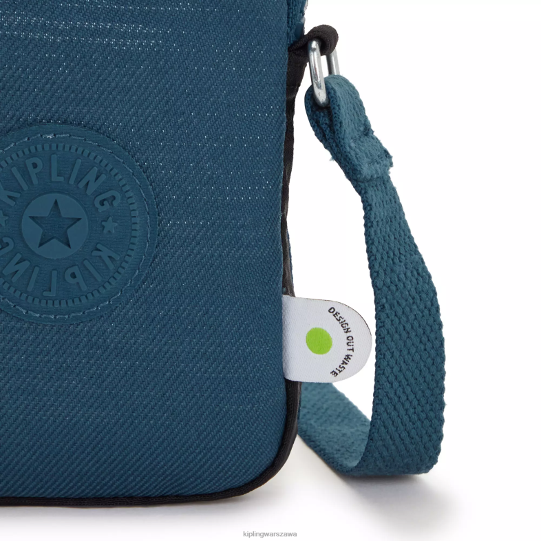 Kipling tkany turkusowy dla obu płci Tally crossbody torba na telefon PXR6L182