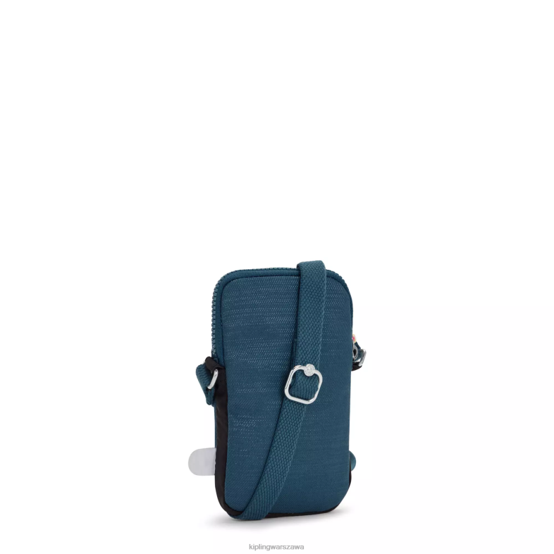 Kipling tkany turkusowy dla obu płci Tally crossbody torba na telefon PXR6L182