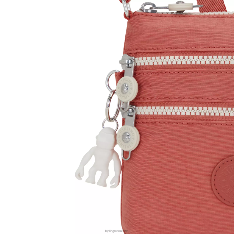 Kipling vintage różowy dla obu płci Alvar Extra Small mini torba PXR6L112