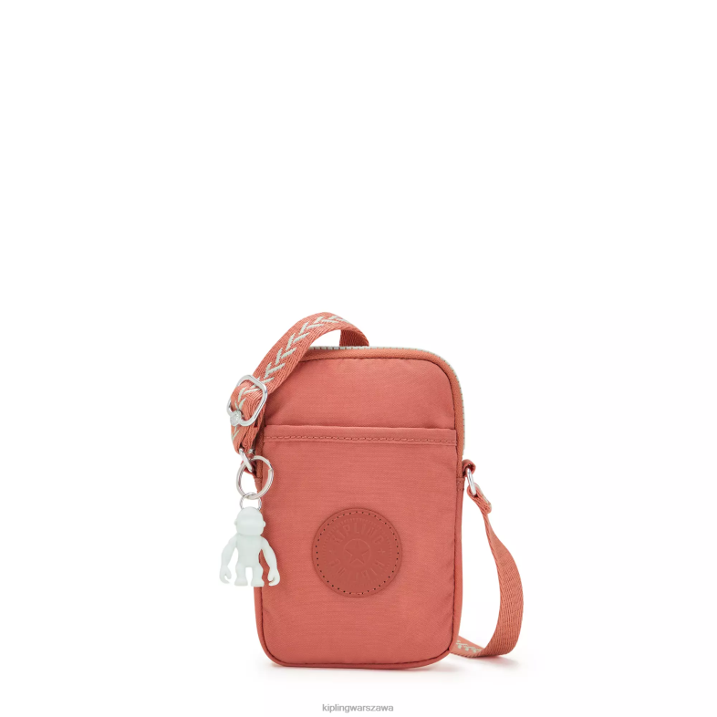 Kipling vintage różowy dla obu płci Tally crossbody torba na telefon PXR6L54