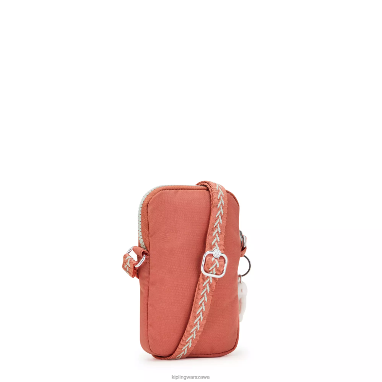 Kipling vintage różowy dla obu płci Tally crossbody torba na telefon PXR6L54