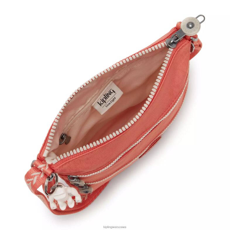 Kipling vintage różowy dla obu płci mini torebka keiko na ramię PXR6L87