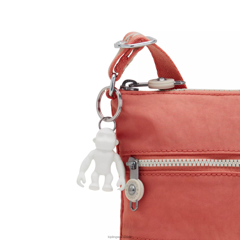 Kipling vintage różowy dla obu płci mini torebka keiko na ramię PXR6L87