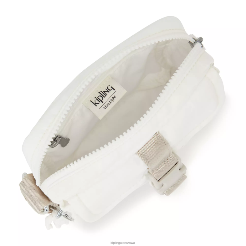 Kipling alabaster dla obu płci torba destacrossbody PXR6L30