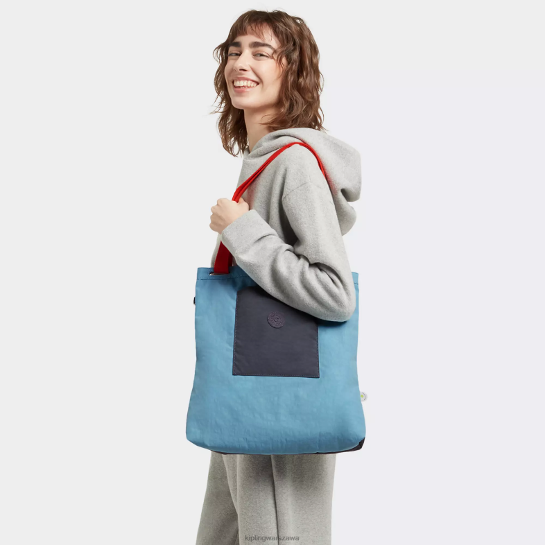 Kipling basen niebieski dla obu płci torebka annasto PXR6L272