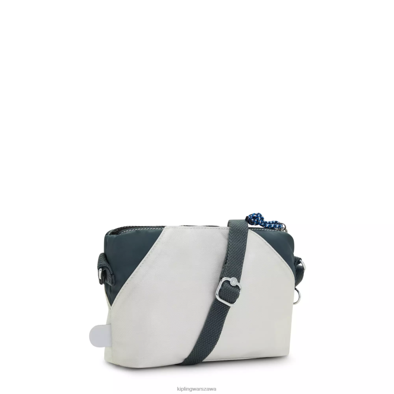 Kipling blok w kolorze księżycowej szarości dla obu płci art bardzo mała torba na ramię PXR6L101