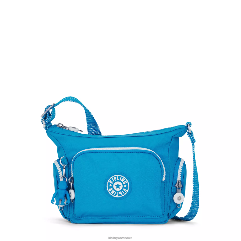 Kipling chętny niebieski dla obu płci mała torba na ramię Gabbie PXR6L22