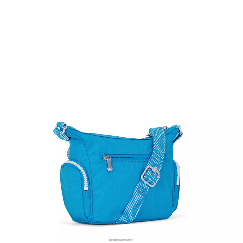Kipling chętny niebieski dla obu płci mała torba na ramię Gabbie PXR6L22