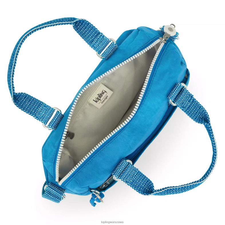 Kipling chętny niebieski dla obu płci mini torebka folk PXR6L17