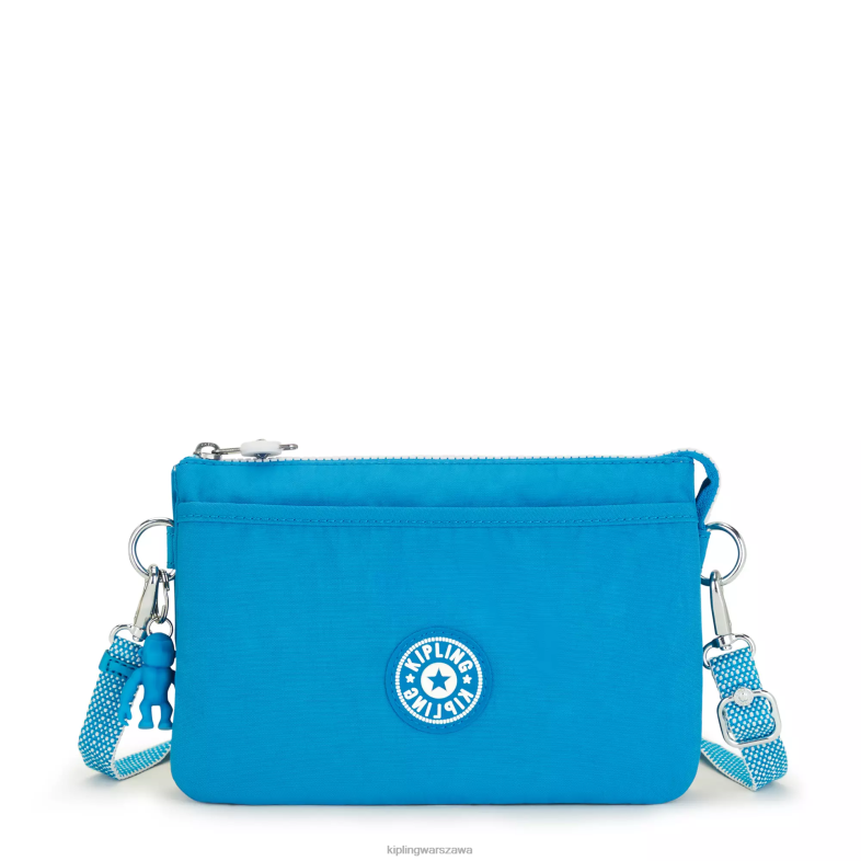 Kipling chętny niebieski dla obu płci riritorba na ramię PXR6L126