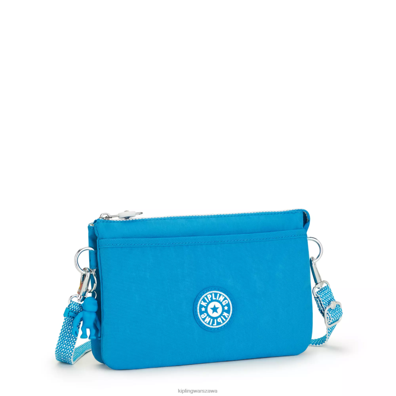 Kipling chętny niebieski dla obu płci riritorba na ramię PXR6L126
