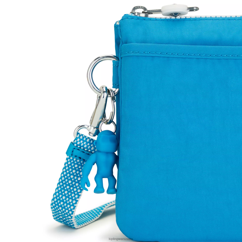 Kipling chętny niebieski dla obu płci riritorba na ramię PXR6L126