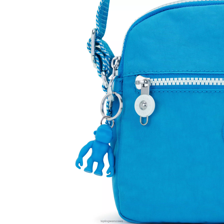 Kipling chętny niebieski dla obu płci torba keefecrossbody PXR6L48