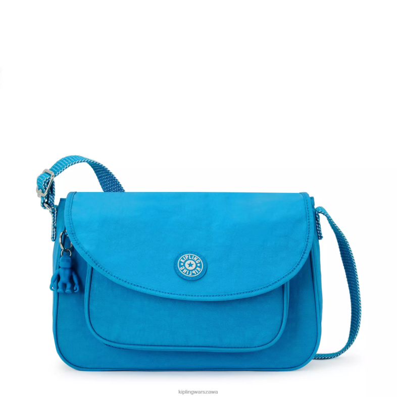 Kipling chętny niebieski dla obu płci torba sunita przez ramię PXR6L150