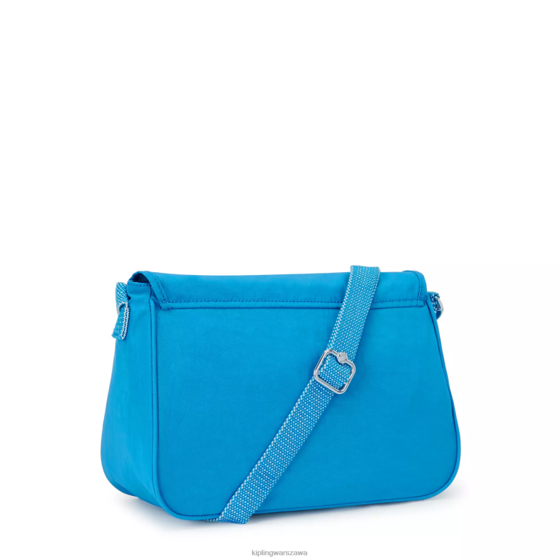 Kipling chętny niebieski dla obu płci torba sunita przez ramię PXR6L150