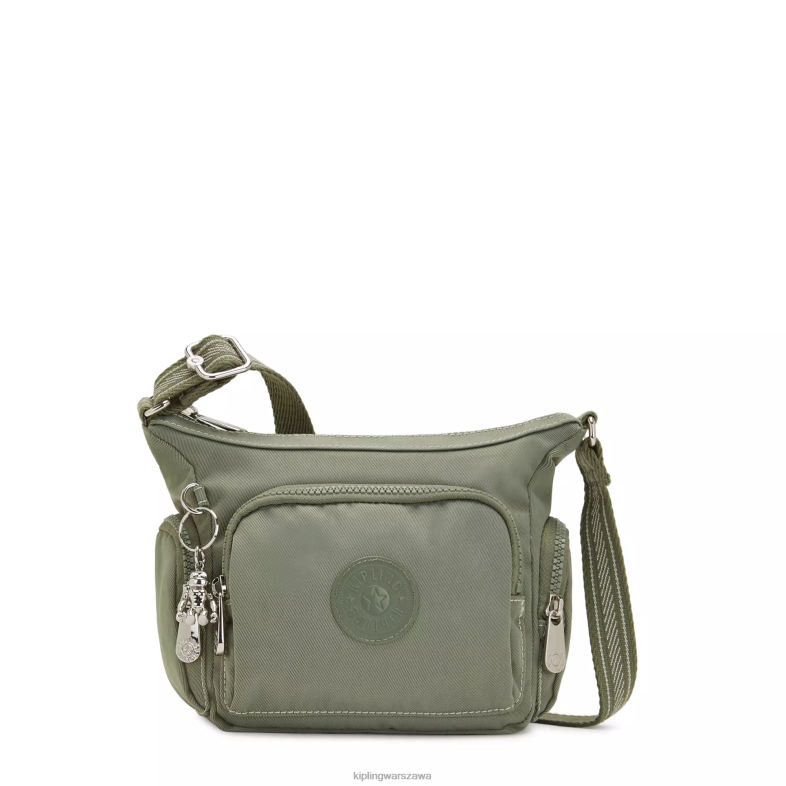 Kipling ciemne wodorosty dla obu płci mała torba na ramię Gabbie PXR6L74