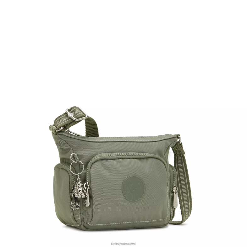 Kipling ciemne wodorosty dla obu płci mała torba na ramię Gabbie PXR6L74
