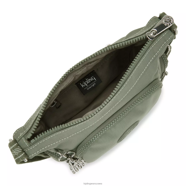 Kipling ciemne wodorosty dla obu płci mała torba na ramię Gabbie PXR6L74