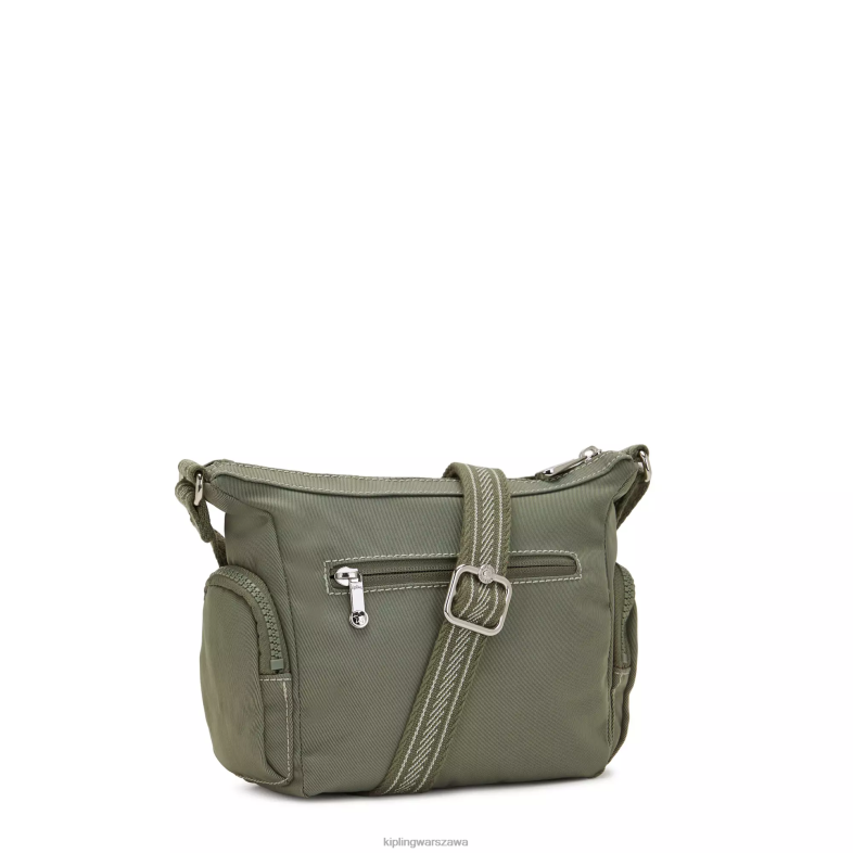 Kipling ciemne wodorosty dla obu płci mała torba na ramię Gabbie PXR6L74