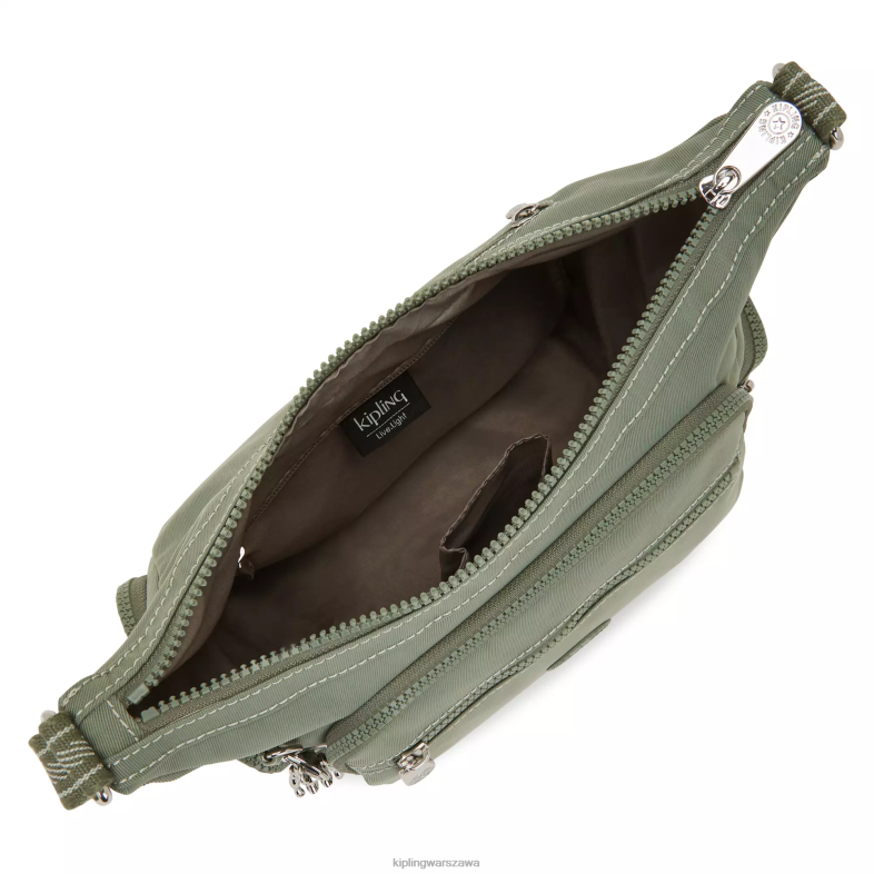 Kipling ciemne wodorosty dla obu płci mała torba na ramię gabbie PXR6L75