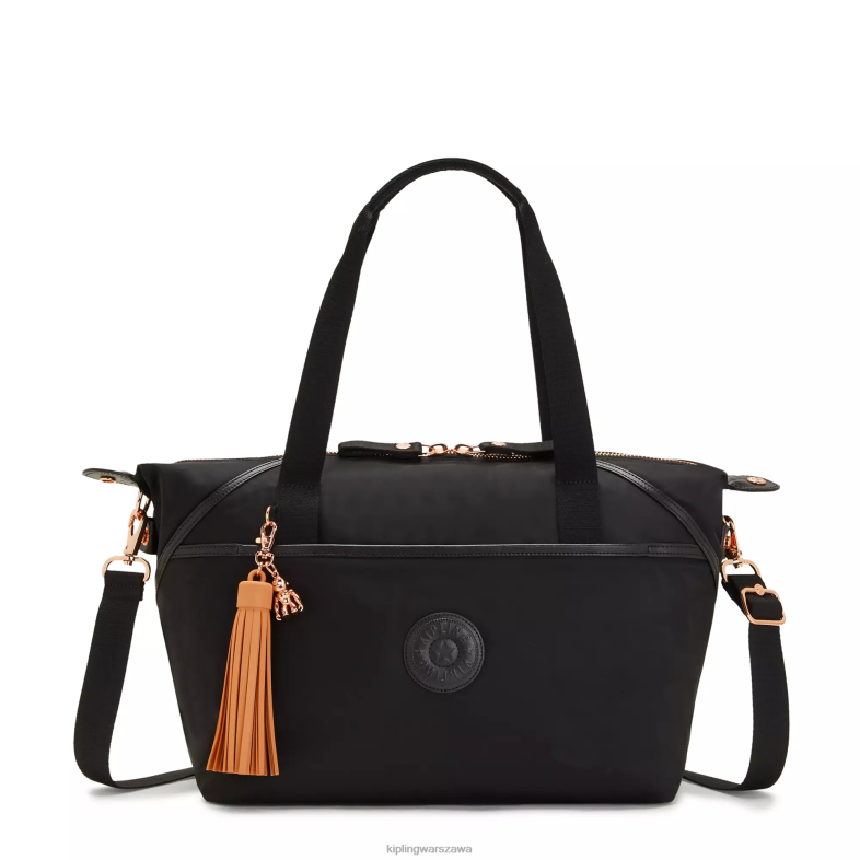 Kipling czarna róża dla obu płci artystyczna torba na laptopa 17 cali PXR6L278
