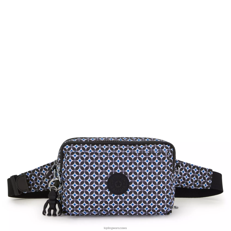 Kipling czarniawa dachówka dla obu płci Wielofunkcyjna torba na ramię abanu z wieloma nadrukami PXR6L322