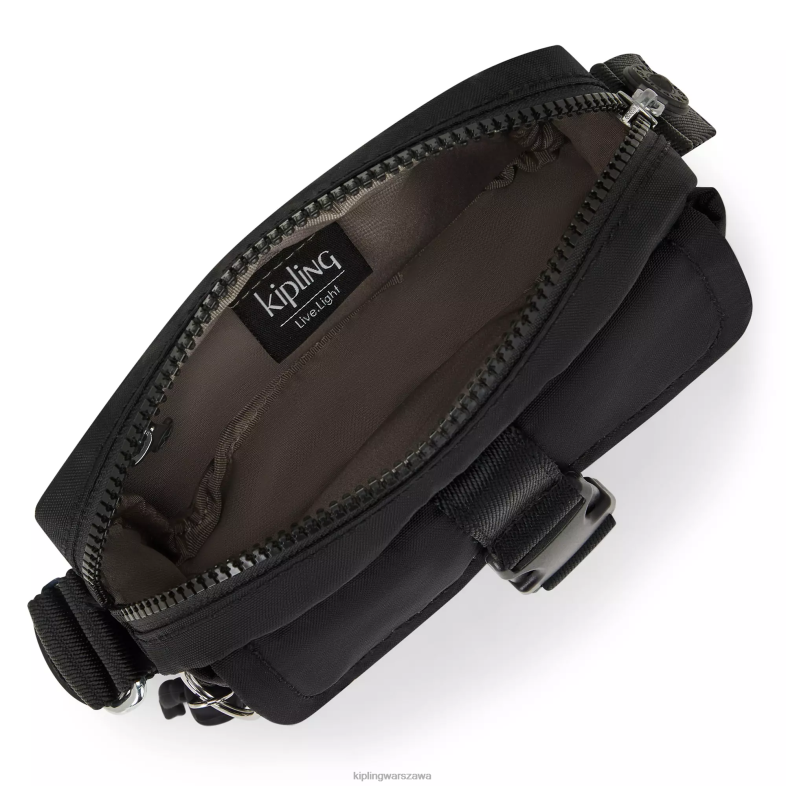 Kipling czarny dla obu płci torba destacrossbody PXR6L32