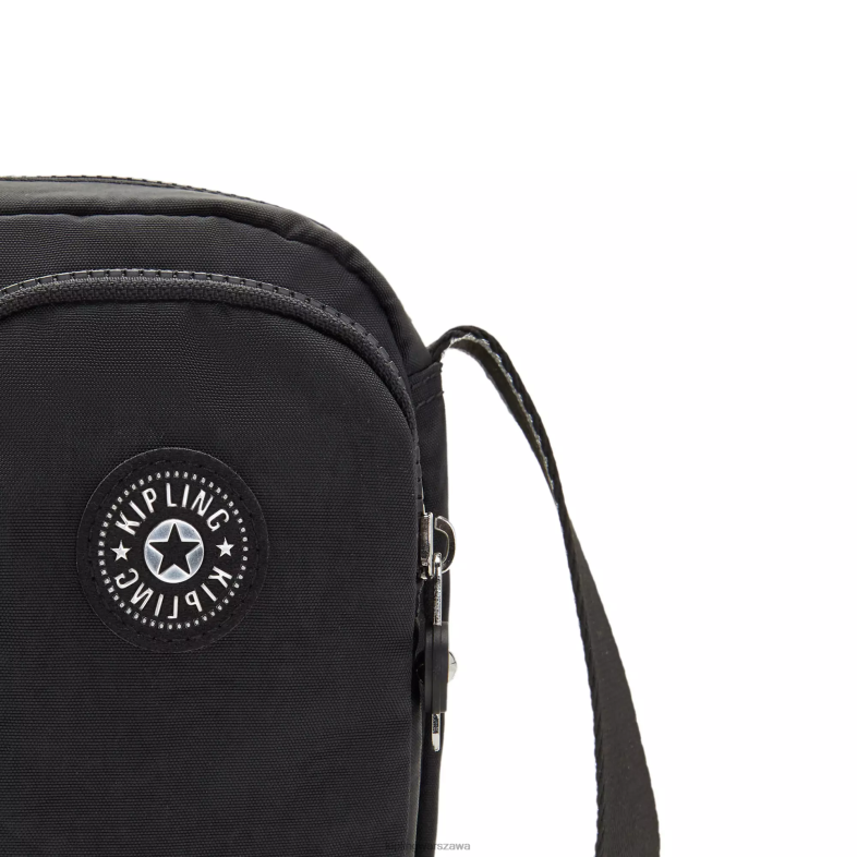 Kipling czarny dla obu płci torba na ramię Patti PXR6L215