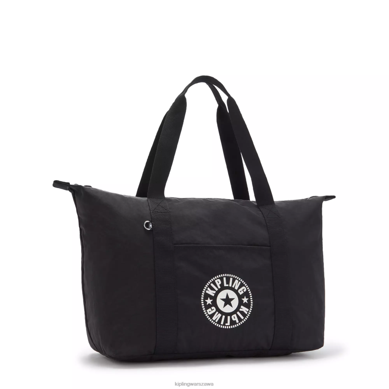 Kipling czarny lite dla obu płci Art Medium Torba Litetote PXR6L268