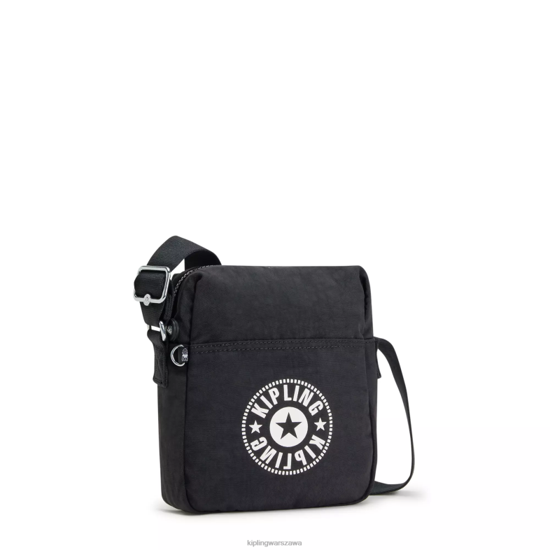 Kipling czarny lite dla obu płci torba chazcrossbody PXR6L235