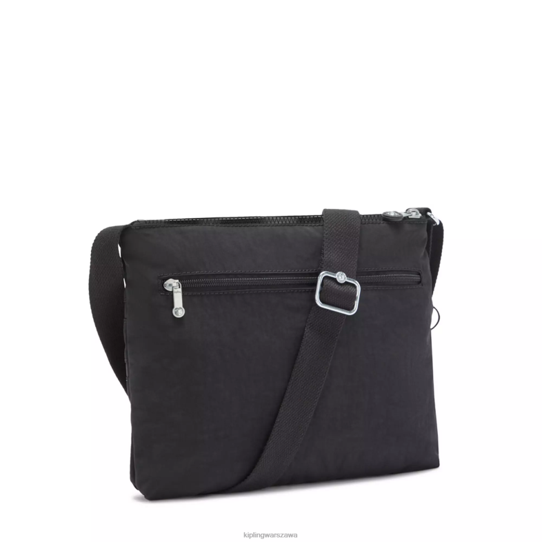 Kipling czarny noir dla obu płci Alvar crossbody torba PXR6L135