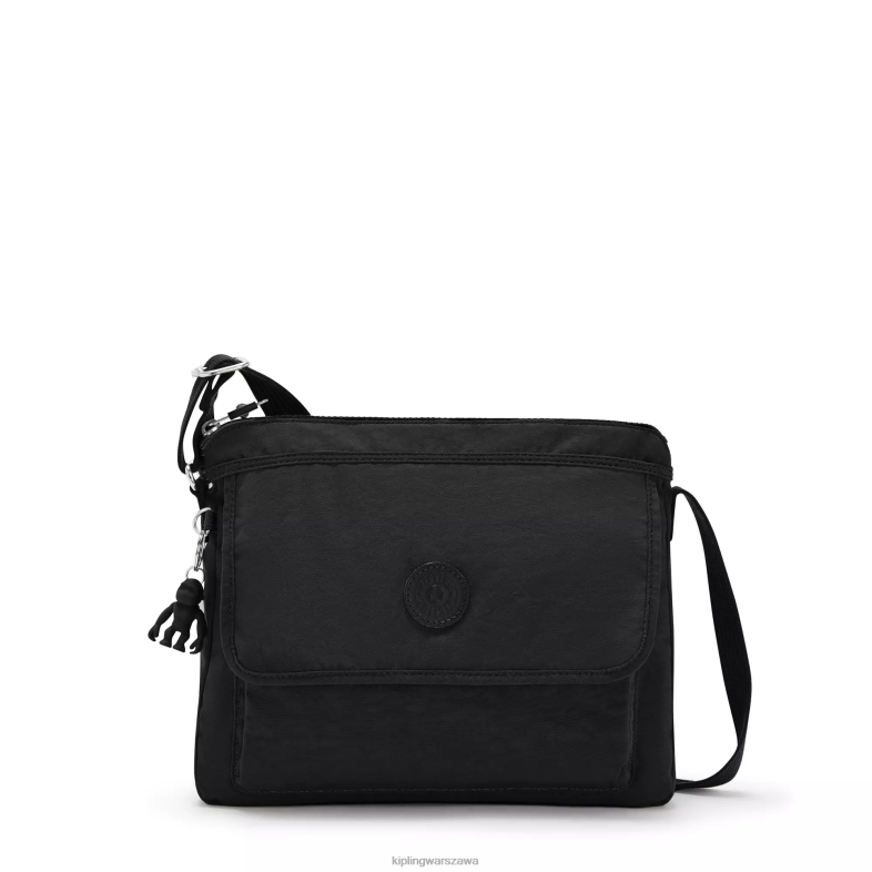 Kipling czarny noir dla obu płci aislingtorba na ramię PXR6L222