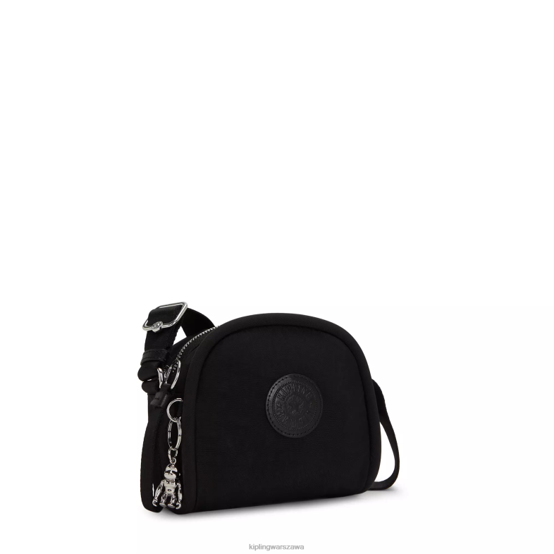 Kipling czarny noir dla obu płci jespertorba na ramię PXR6L209