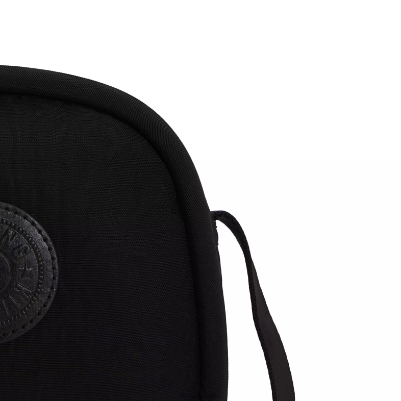Kipling czarny noir dla obu płci jespertorba na ramię PXR6L209