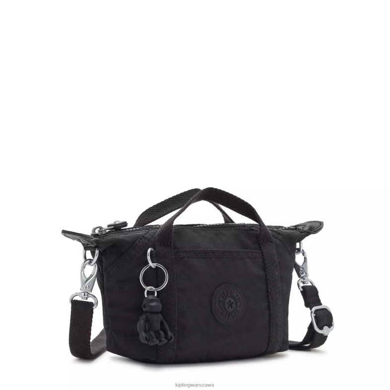 Kipling czarny noir dla obu płci kompaktowa torba na ramię PXR6L3
