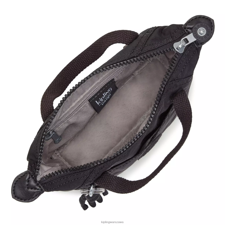 Kipling czarny noir dla obu płci kompaktowa torba na ramię PXR6L3