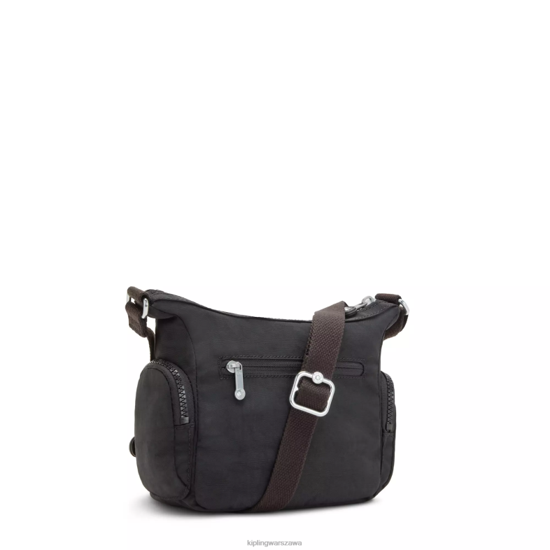 Kipling czarny noir dla obu płci mała torba na ramię Gabbie PXR6L19