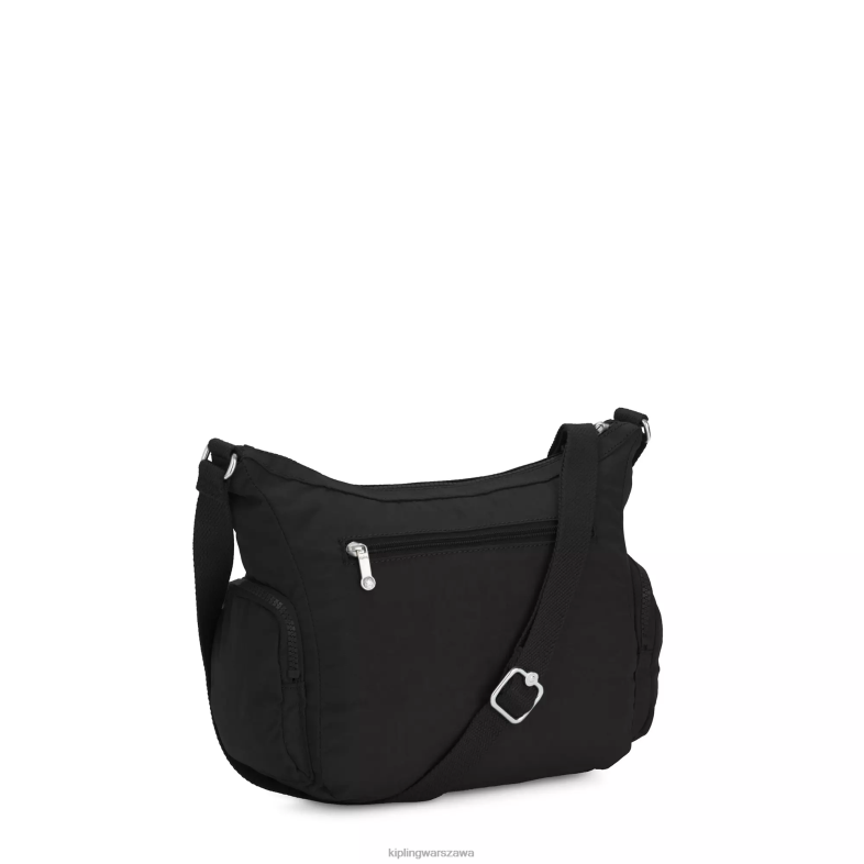 Kipling czarny noir dla obu płci mała torba na ramię gabbie PXR6L160