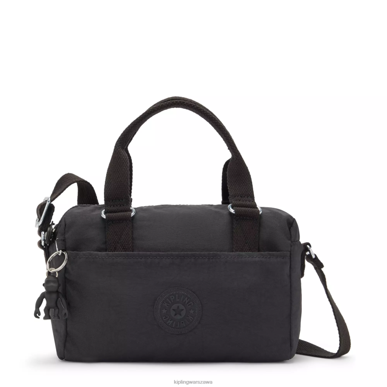 Kipling czarny noir dla obu płci mini torebka folk PXR6L15