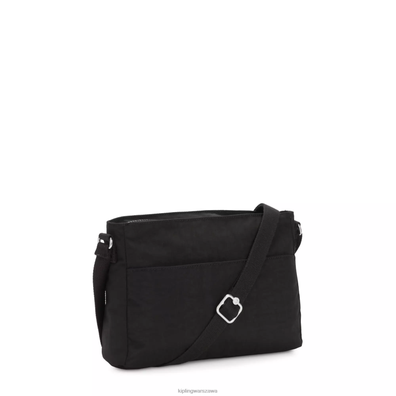 Kipling czarny noir dla obu płci nowa torebka angie crossbody PXR6L168