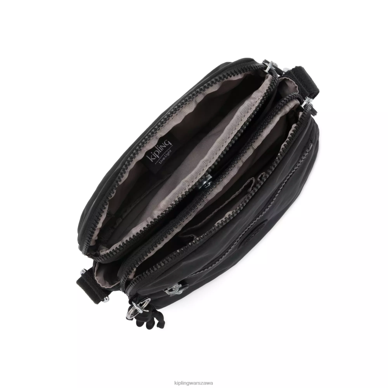 Kipling czarny noir dla obu płci torba keefecrossbody PXR6L47