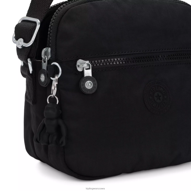 Kipling czarny noir dla obu płci torba keefecrossbody PXR6L47
