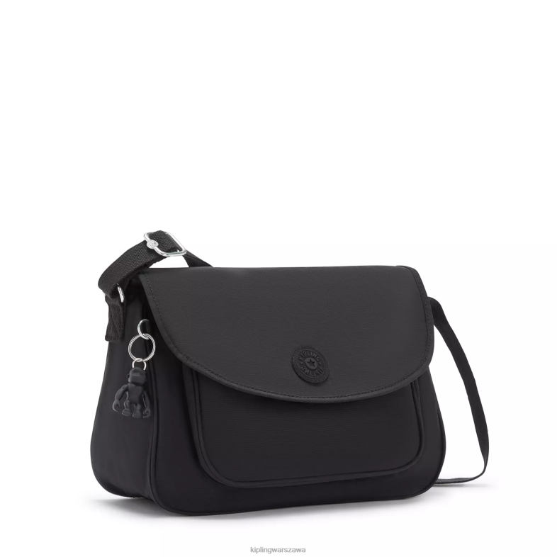 Kipling czarny noir dla obu płci torba sunita przez ramię PXR6L148
