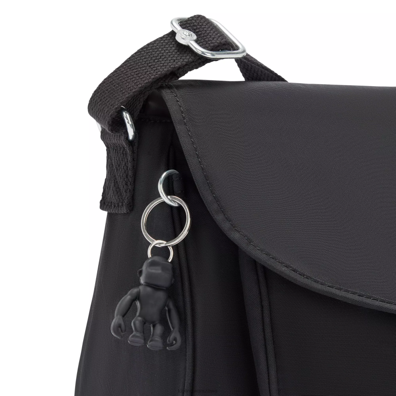 Kipling czarny noir dla obu płci torba sunita przez ramię PXR6L148